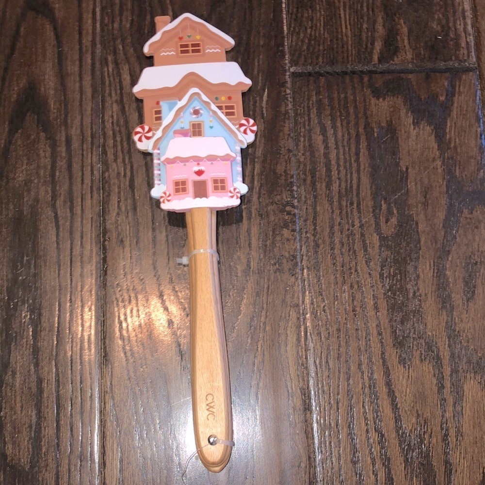 3 piece Christmas kitchen baking spatula set new with tags